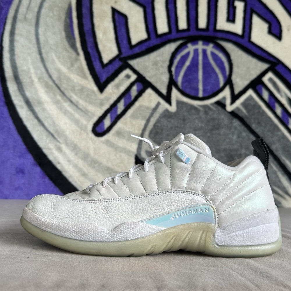 Size 13 - Nike Air Jordan 12 Low Retro Easter DB0733-190 White/Blue